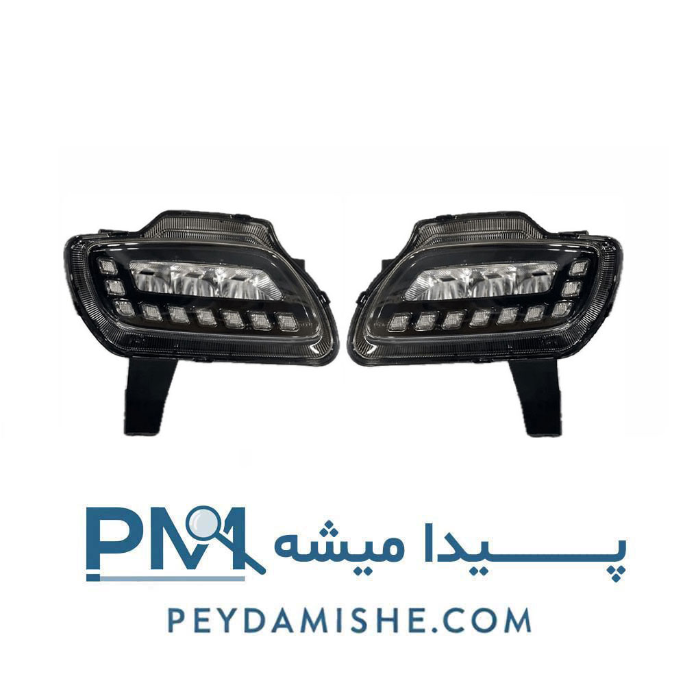 چراغ مه شکن جلو دیلایت دار پارس برند ایساکو ( جفت )