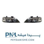 چراغ جلو پارس داخل مشکی برند کروز پلاس