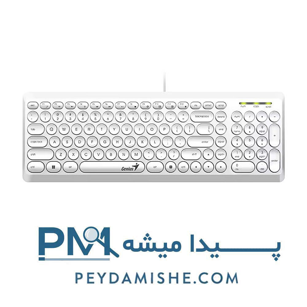 کیبورد Slim Star Q200 برند جنیوس