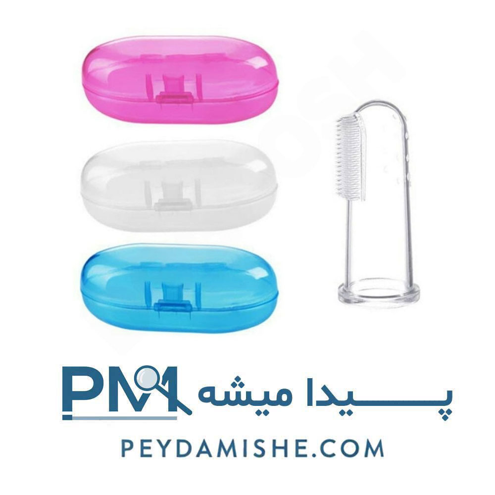 مسواک انگشتی گربه و سگ همراه باکس