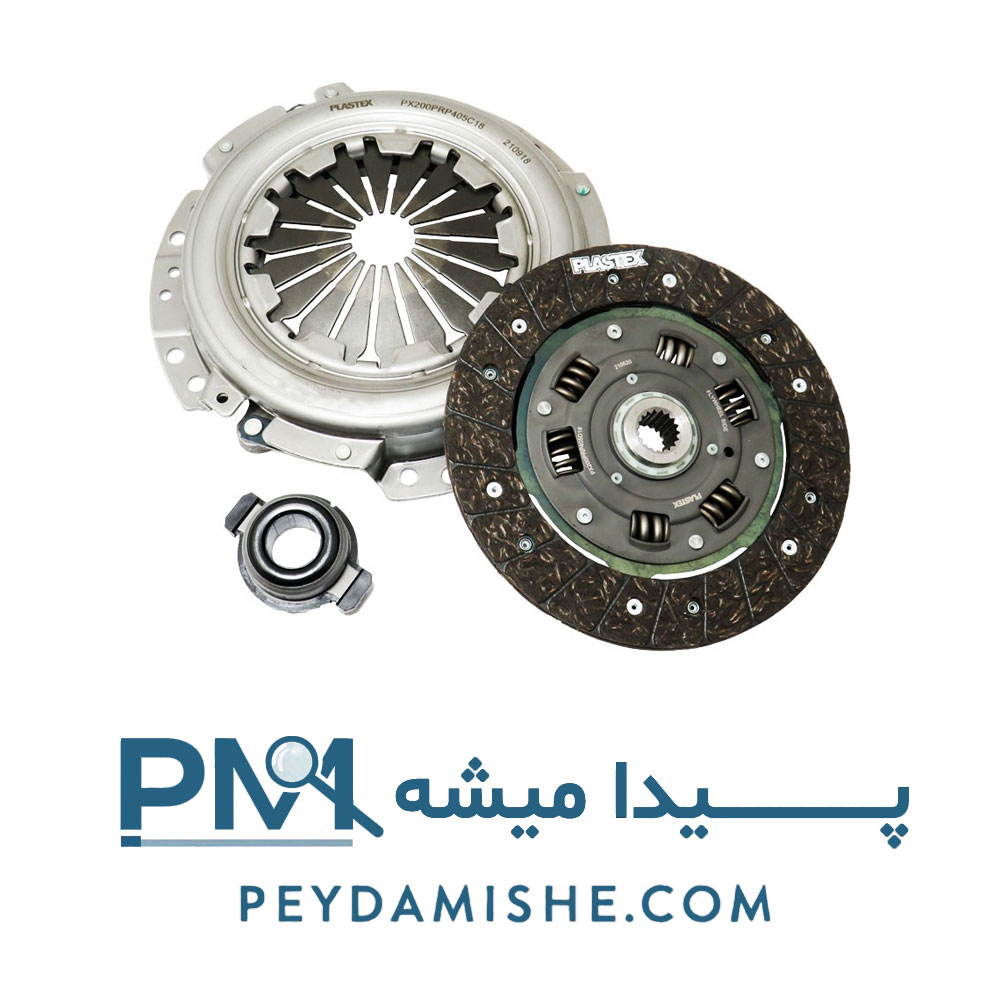 کیت کلاچ 6 فنر پری دمپر پژو 405 برند پلاستکس