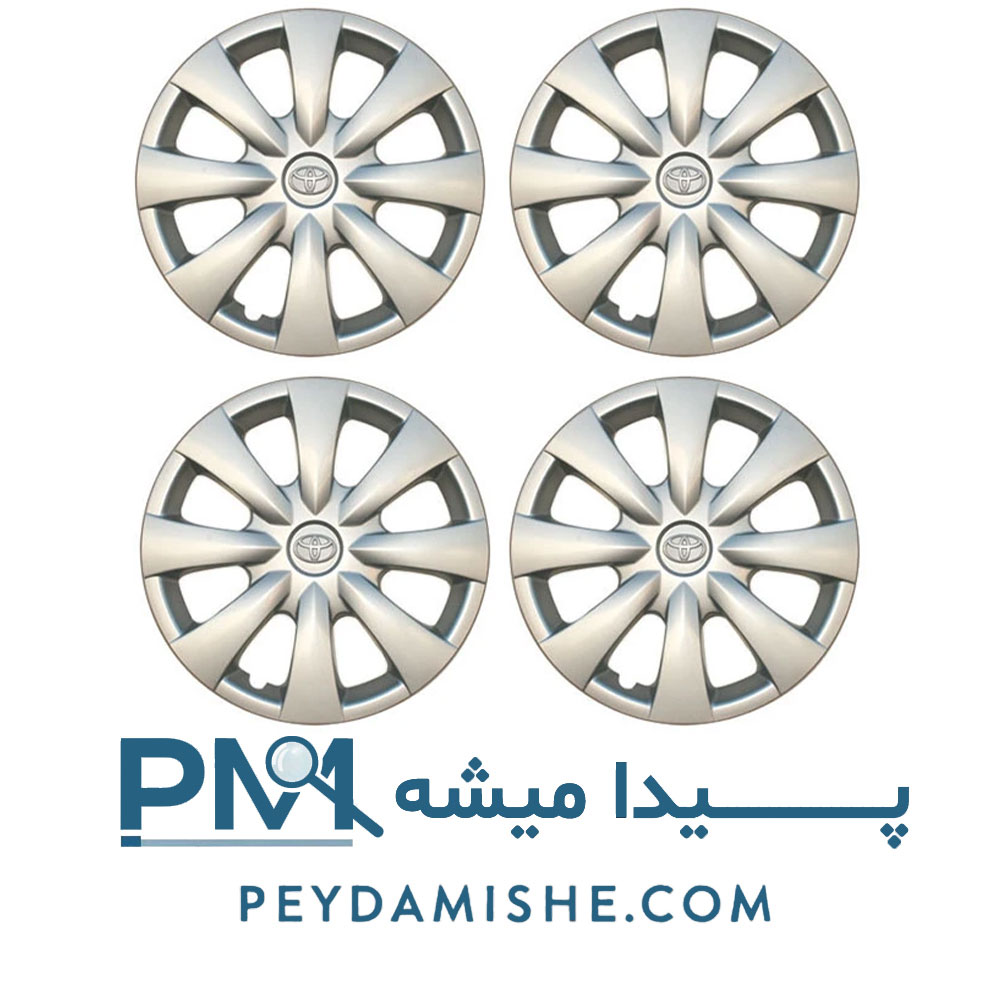 قالپاق رینگ تویوتا کرولا 15 بسته کارتنی 4 عددی اصلی شرکتی