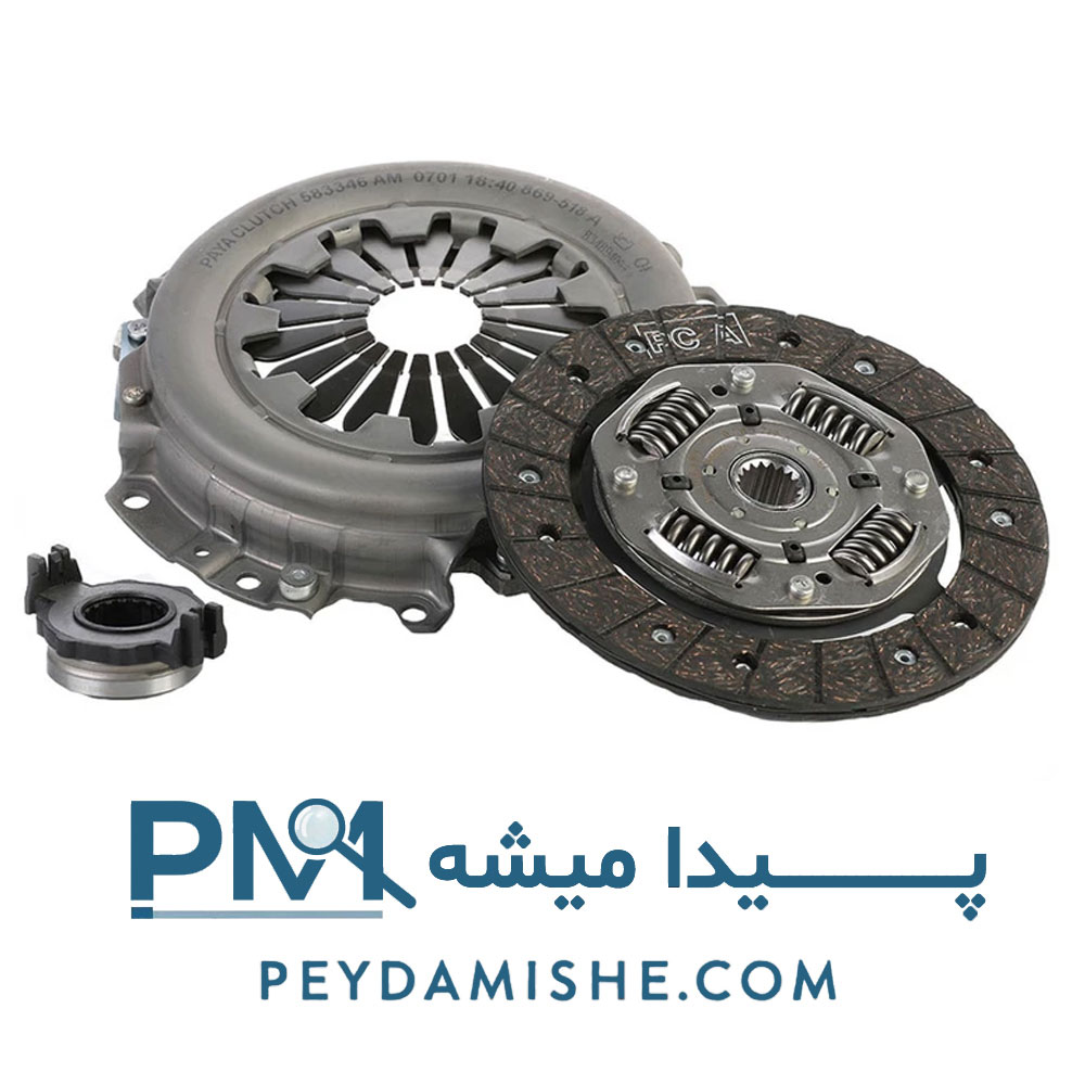 کیت کلاچ پژو 206 تیپ 2 و 3 برند عظام