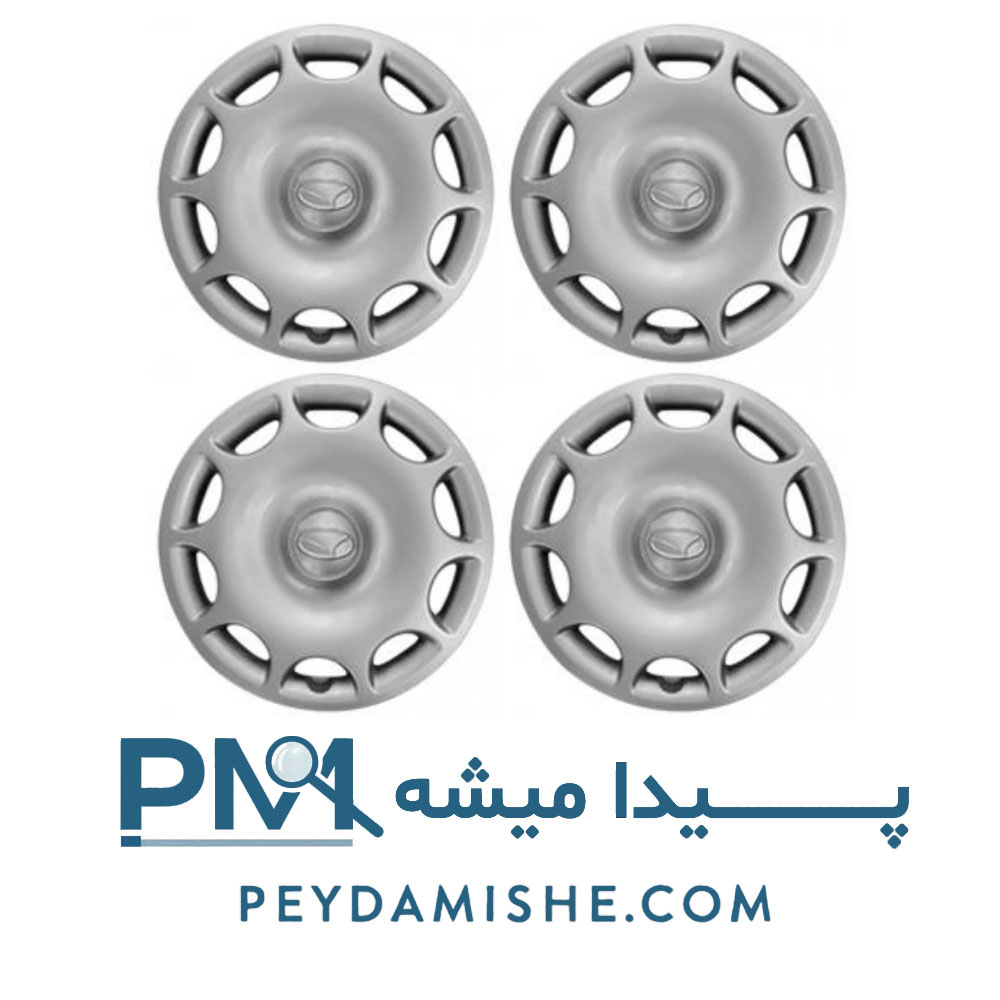 قالپاق رینگ مزدای خورشیدی بسته کارتنی 4 عددی اصلی شرکتی