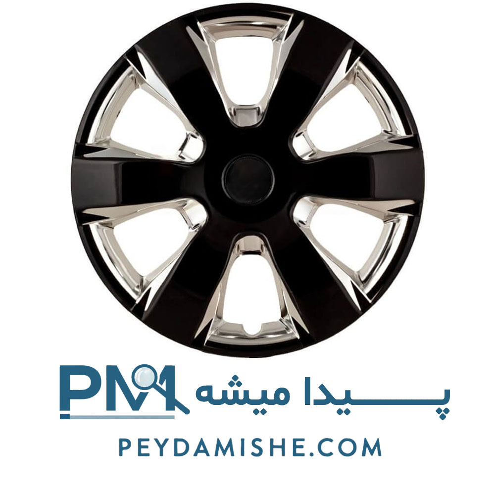 قالپاق رینگ 13 ماهان دو رنگ استیل 4 عددی