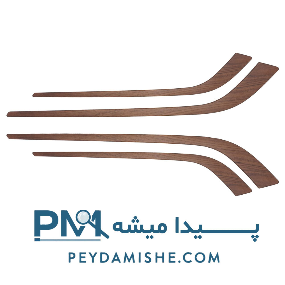 زه رودری ( شمشیری) پژو پارس طرح چوب ( چهار تایی )