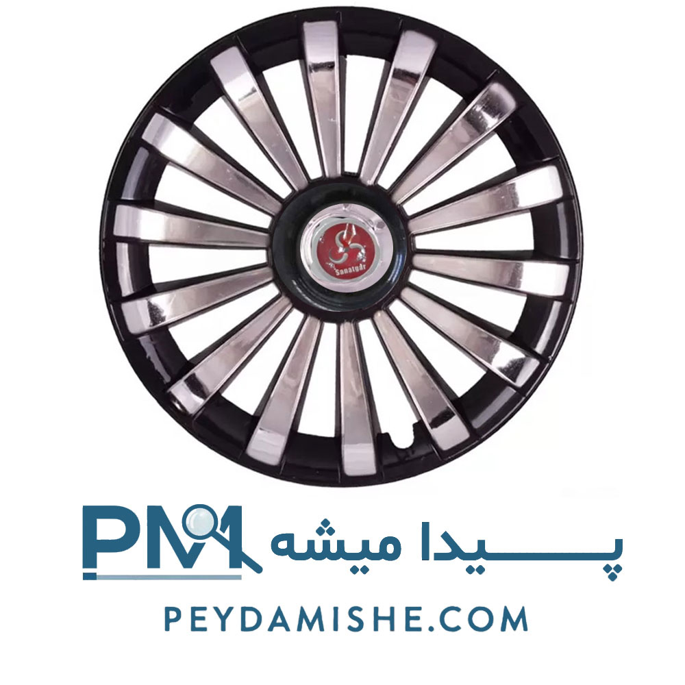 قالپاق رینیگ 14 پلاتین دو رنگ 4 عددی برند صنعتگر امروز