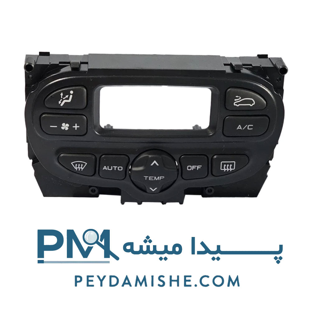 قاب و کلید پنل کولر و بخاری دیجیتالی پژو 206 و 207